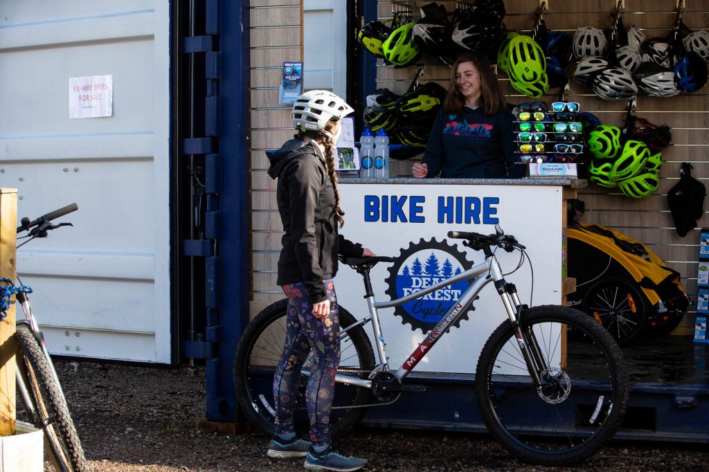 Dean Forest Cycles Bike Hire Shop Front